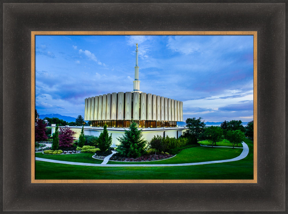 Provo Temple - From the Corner by Scott Jarvie