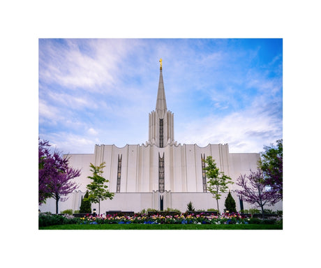 Jordan River Temple - Spring Blossoms