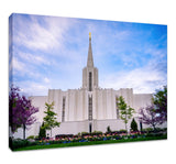 Jordan River Temple - Spring Blossoms