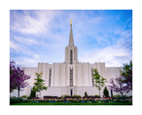 Jordan River Temple - Spring Blossoms