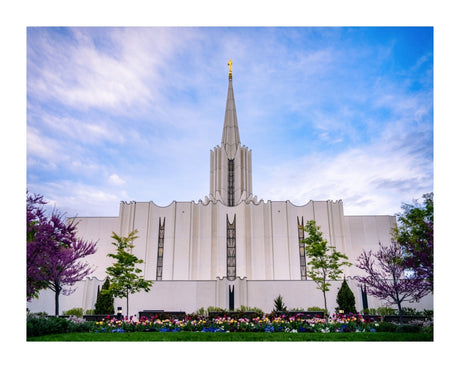 Jordan River Temple - Spring Blossoms