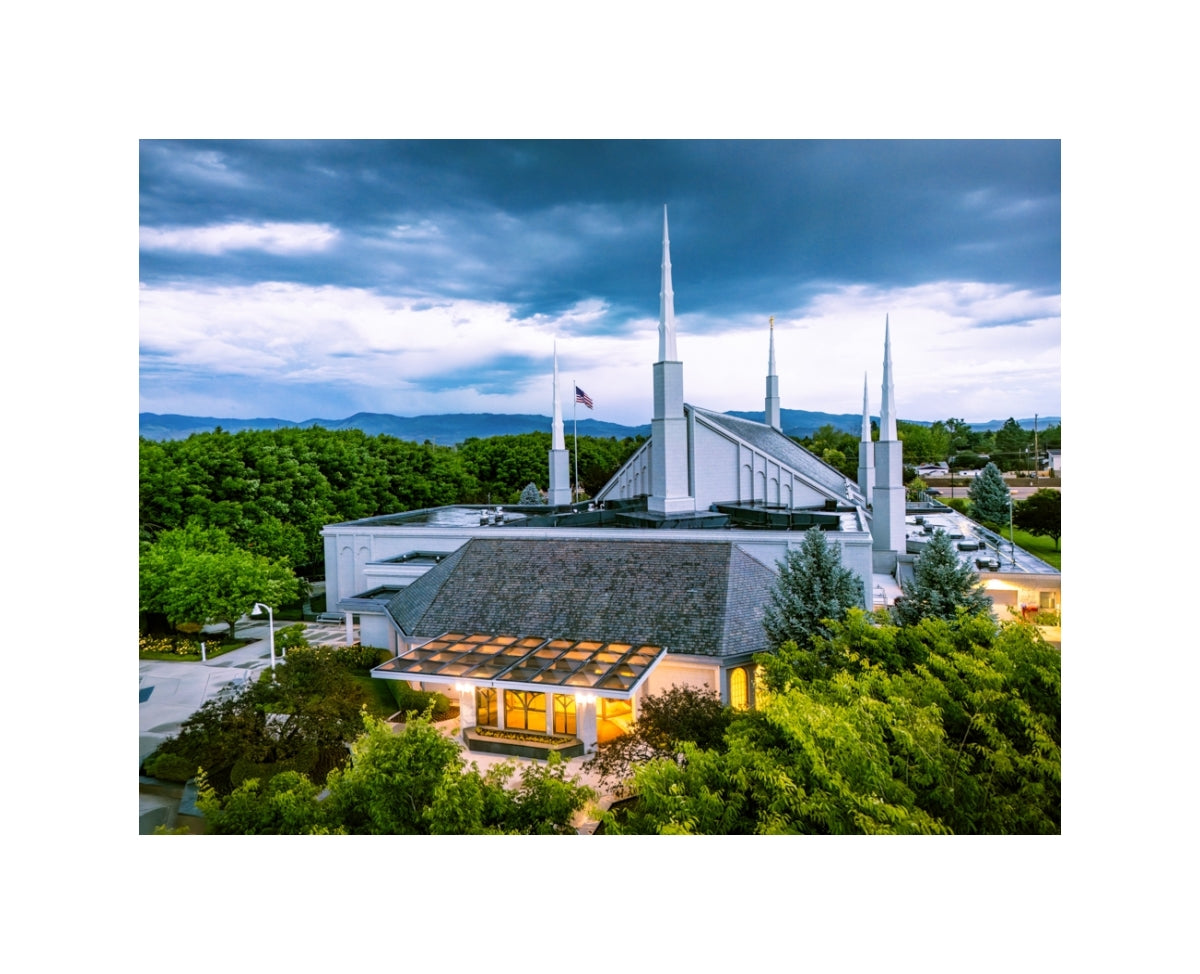 Boise Temple - Above the Trees