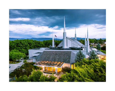 Boise Temple - Above the Trees