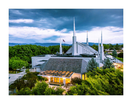 Boise Temple - Above the Trees