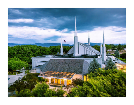 Boise Temple - Above the Trees