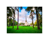 Stockholm Sweden Temple - Through the Trees