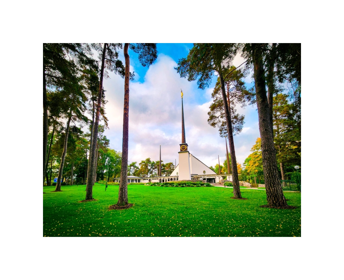 Stockholm Sweden Temple - Through the Trees