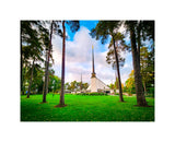Stockholm Sweden Temple - Through the Trees