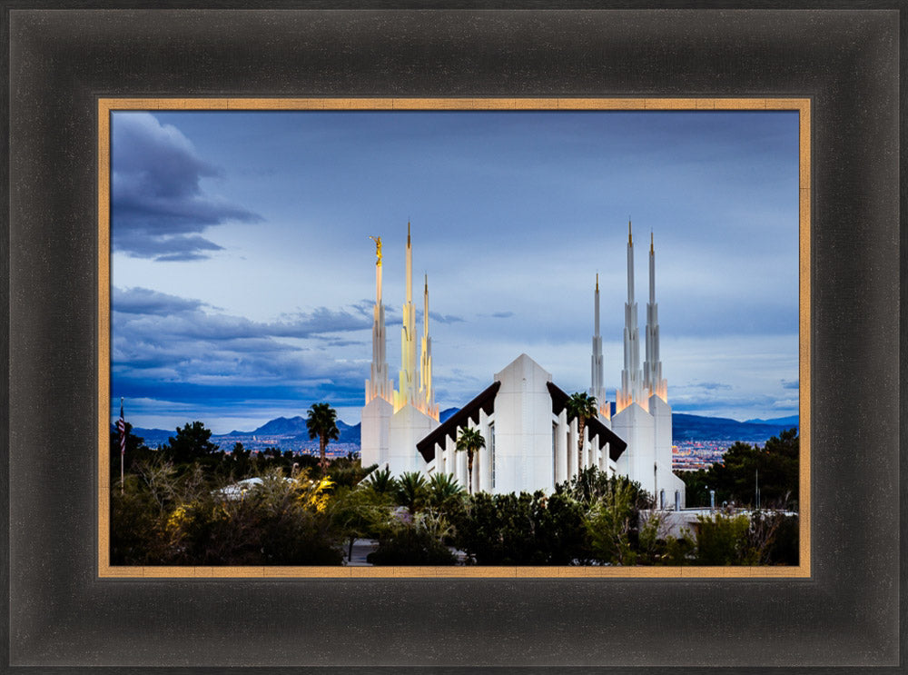 Las Vegas Temple - Above the Trees by Scott Jarvie