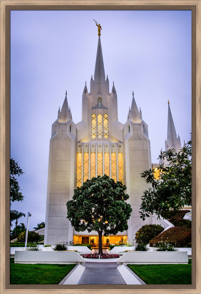 San Diego Temple - Tree by Scott Jarvie | Altus Fine Art