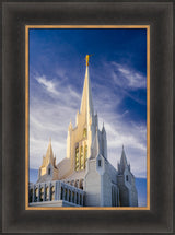 San Diego Temple - In the Sky by Scott Jarvie