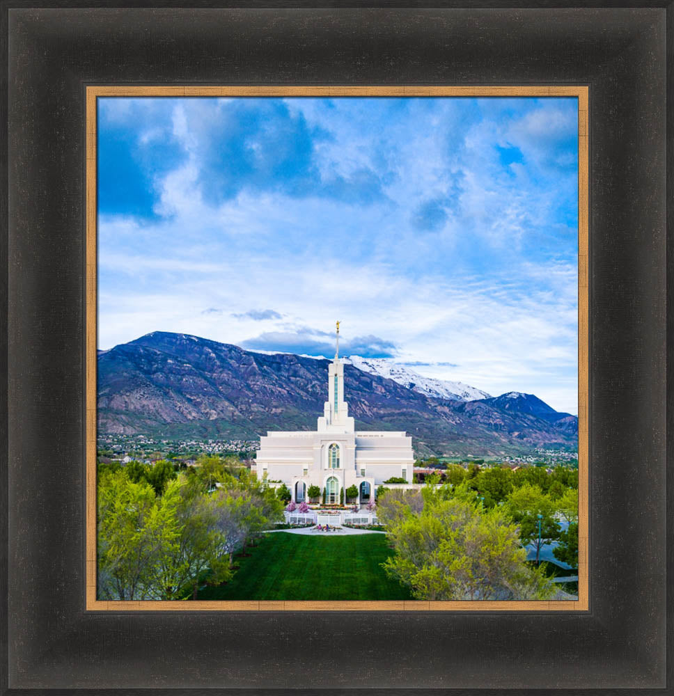 Mt Timpanogos Temple - In Front of Timpanogos by Scott Jarvie