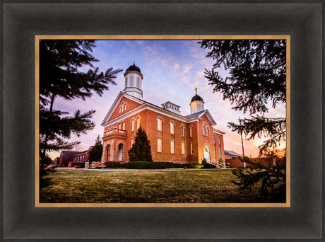 Vernal Temple - Through the Trees by Scott Jarvie