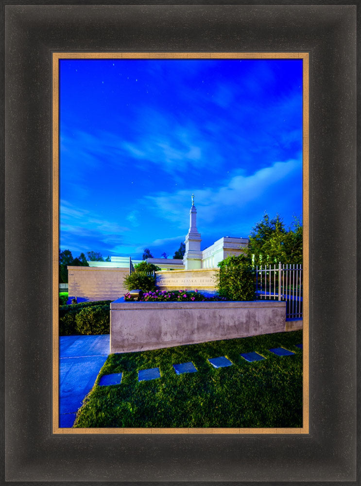 Anchorage Temple - Stepping Stones by Scott Jarvie