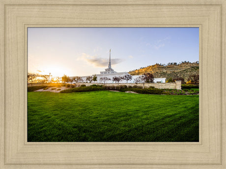 Billings Temple - Sunset