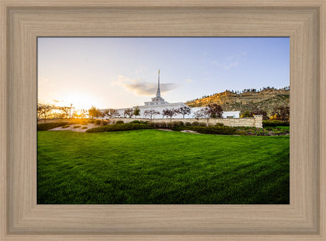 Billings Temple - Sunset