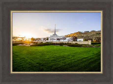 Billings Temple - Sunset