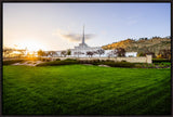 Billings Temple - Sunset