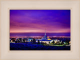 Billings Montana Temple - Purple Twilight