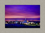 Billings Montana Temple - Purple Twilight