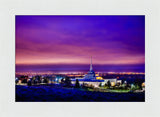 Billings Montana Temple - Purple Twilight