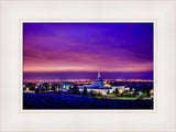 Billings Montana Temple - Purple Twilight