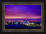 Billings Montana Temple - Purple Twilight