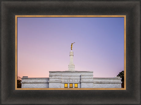 Raleigh Temple - Pink and Purple by Scott Jarvie