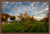 Palmyra Temple - From on High - framed giclee canvas