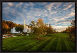 Palmyra Temple - From on High - framed giclee canvas