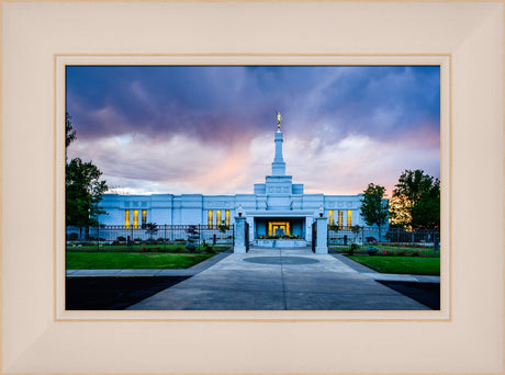 Medford Temple - Sunset