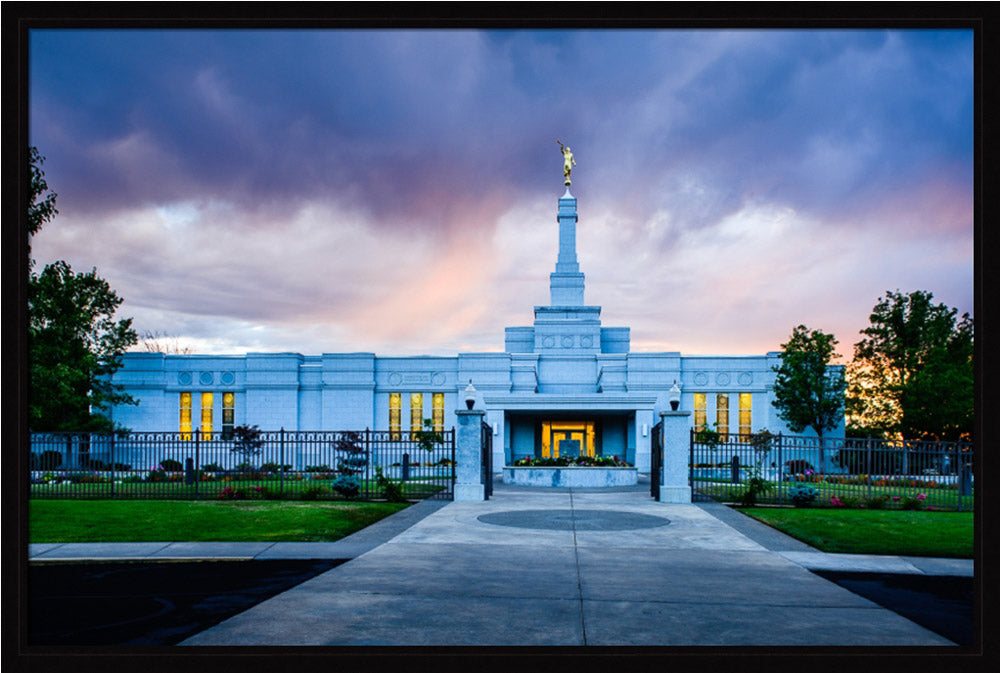 Medford Temple - Sunset