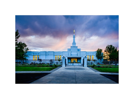 Medford Temple - Sunset