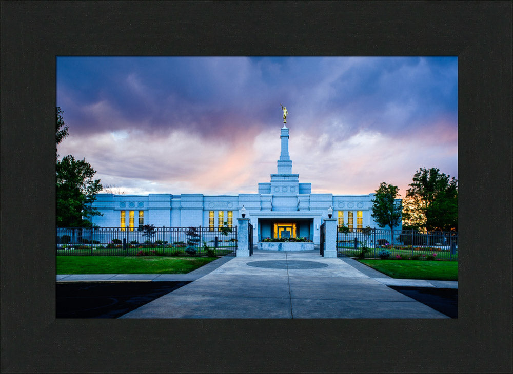 Medford Temple - Sunset