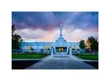 Medford Temple - Sunset