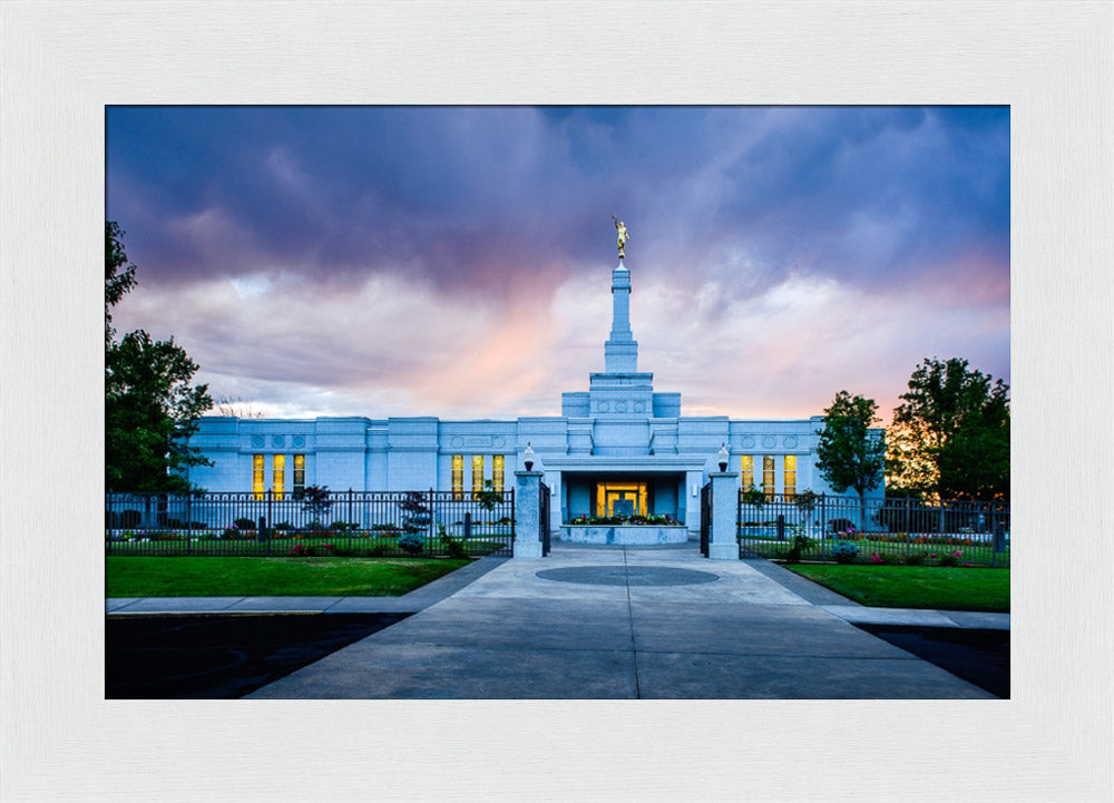 Medford Temple - Sunset