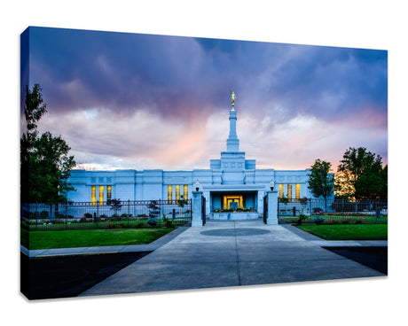 Medford Temple - Sunset