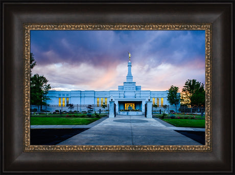 Medford Temple - Sunset