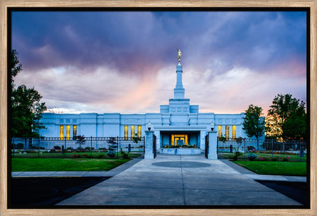 Medford Temple - Sunset