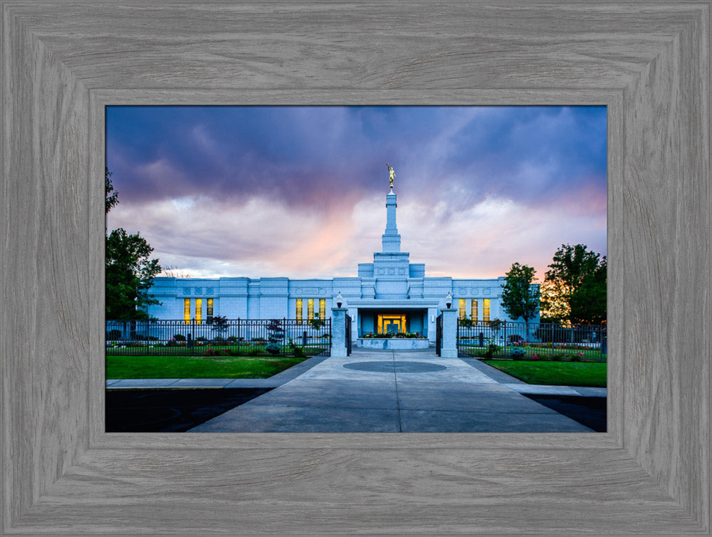 Medford Temple - Sunset