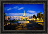 Medford Oregon - Heaven and Earth - framed giclee canvas