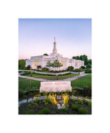 Medford Oregon Temple - Garden Sign
