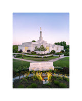 Medford Oregon Temple - Garden Sign