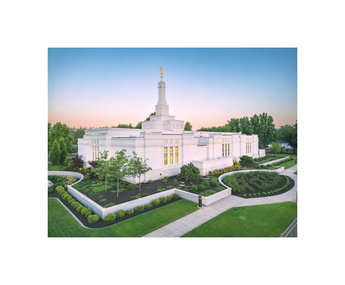 Medford Oregon Temple - Corner View