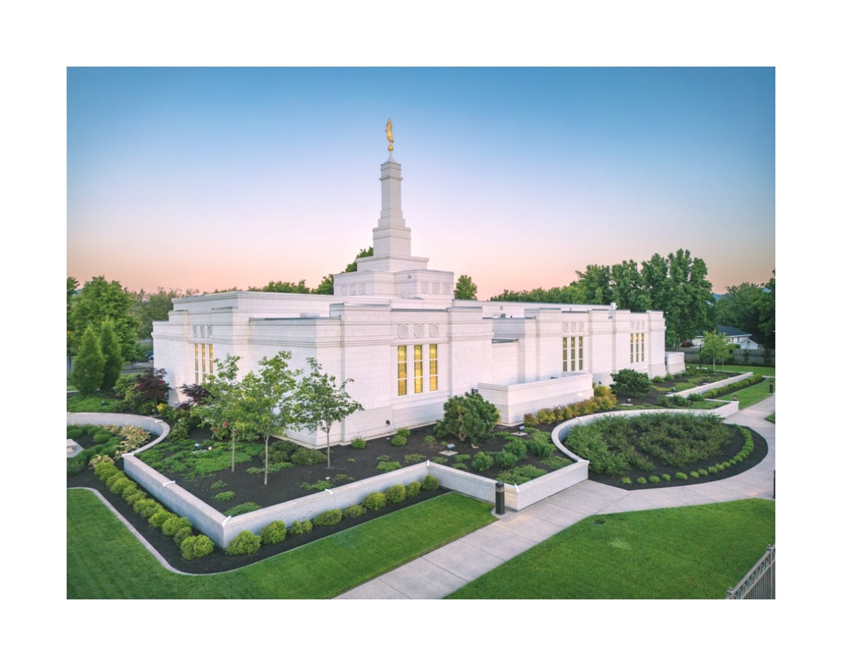 Medford Oregon Temple - Corner View