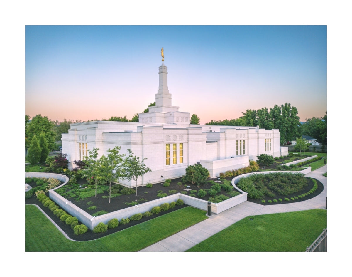 Medford Oregon Temple - Corner View