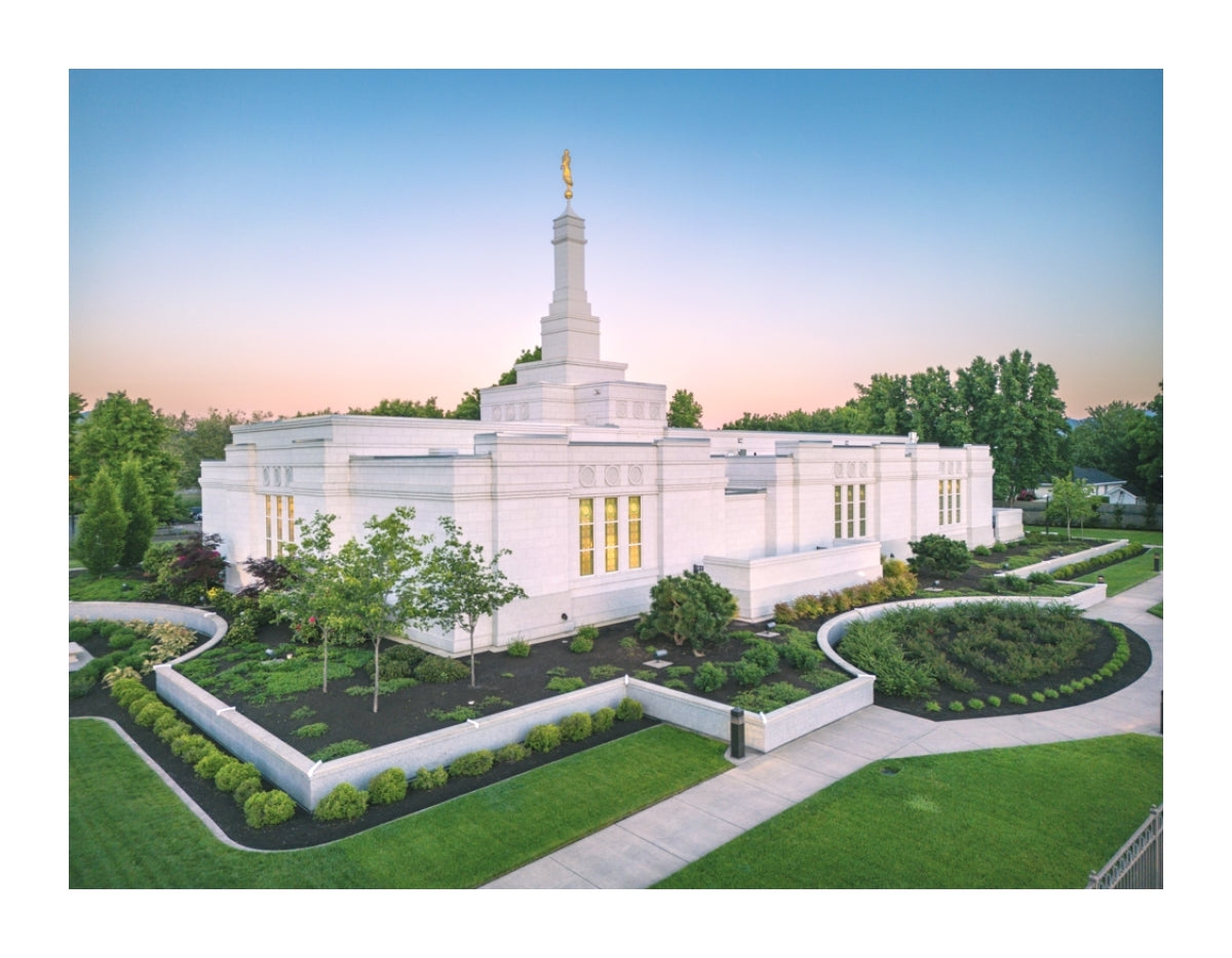 Medford Oregon Temple - Corner View