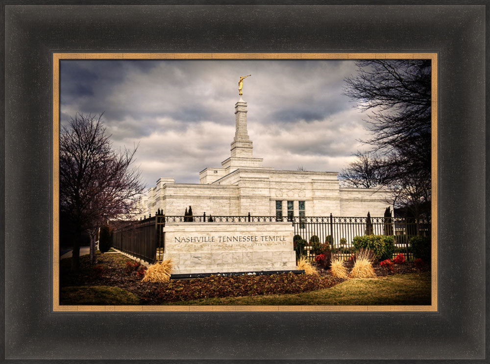 Nashville Temple - Sign by Scott Jarvie