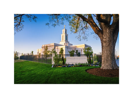 Oklahoma City Temple - Summer Evening