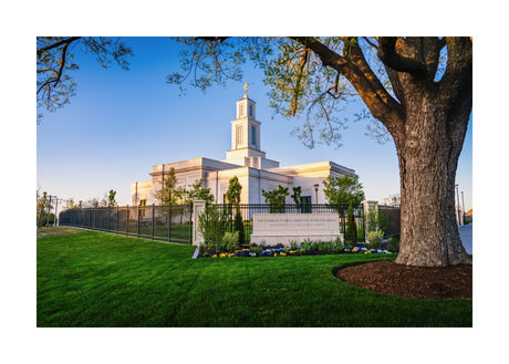 Oklahoma City Temple - Summer Evening